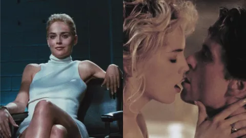 莎朗斯通床戏合集